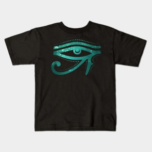 The Cosmic Eye Of RA Egyptian Hieroglyph Kids T-Shirt